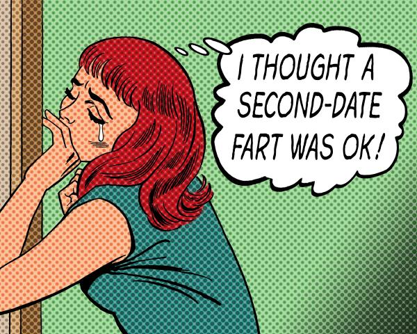 "I Thought a Second-Date Fart Was OK!" Print picture