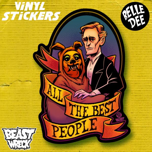 ALL THE BEST PEOPLE Stickers