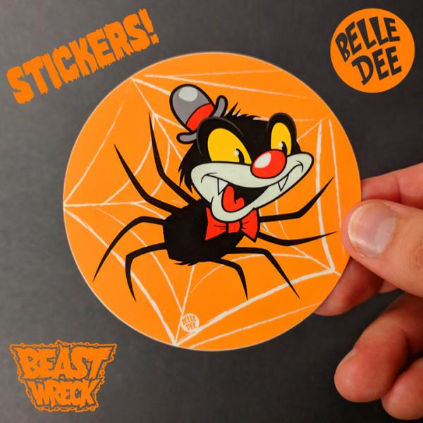 DAPPER SPIDER Sticker