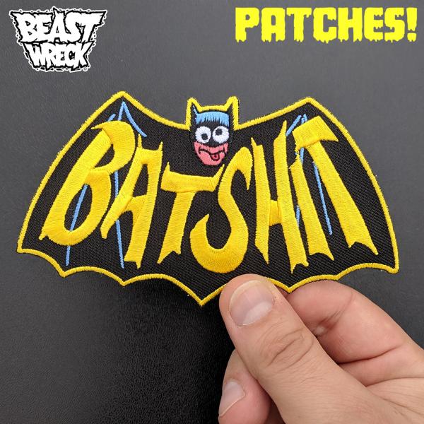 BATSHIT Embroidered Patch