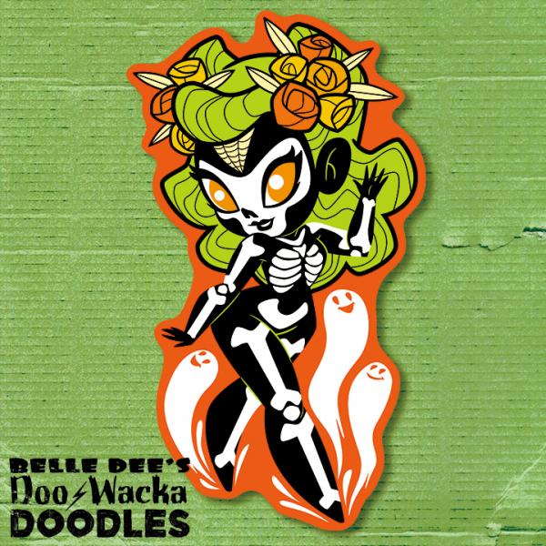 DOLL OF THE DEAD Sticker