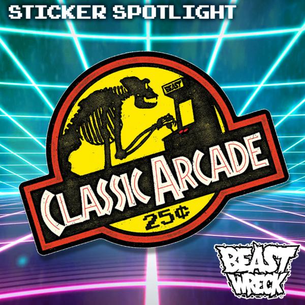 CLASSIC ARCADE Stickers