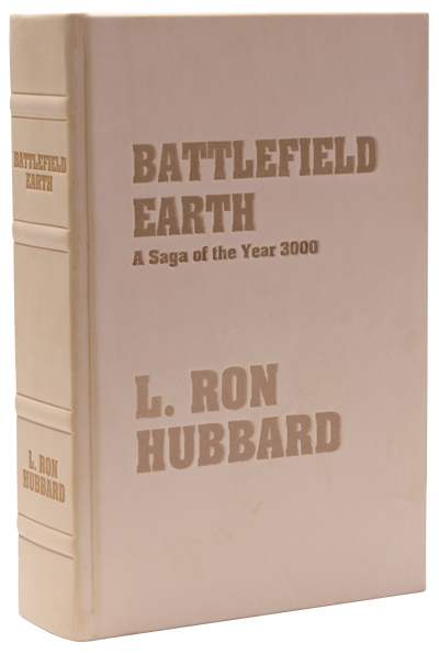 Battlefield Earth Leatherbound First Edition hardcover 1982 picture