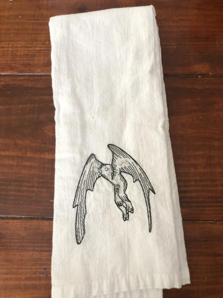 Flour Sack Towel - Mothman picture