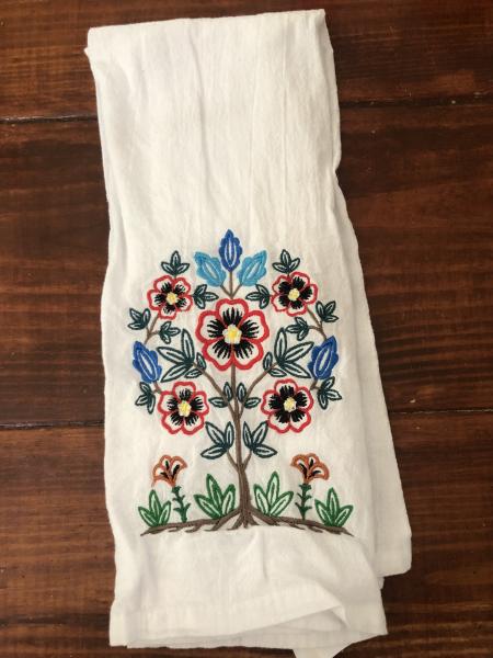 Flour Sack Towel - Flowers