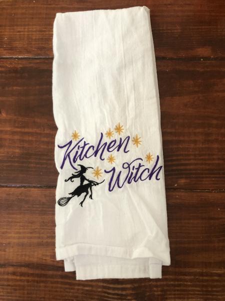 Flour Sack Towel - Kitchen Witch