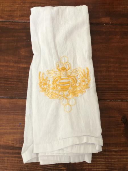 Flour sack Towel - Gold Bee picture