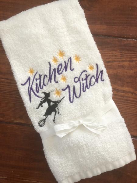 Hand towel - Kitchen Witch picture