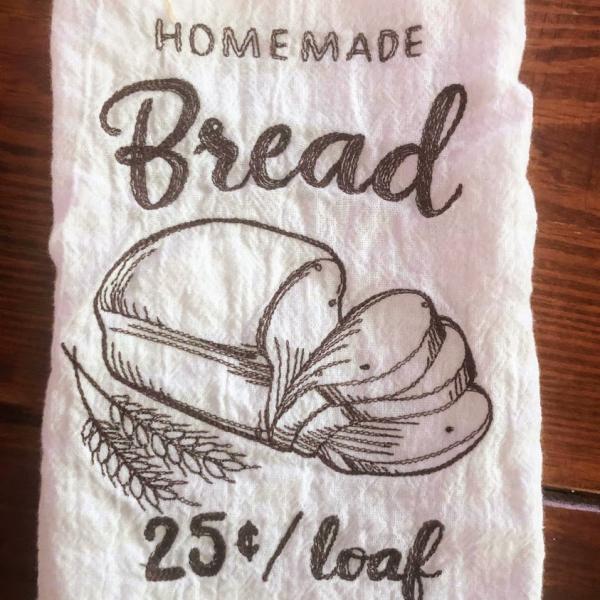 Flour Sack Towel- Bread picture