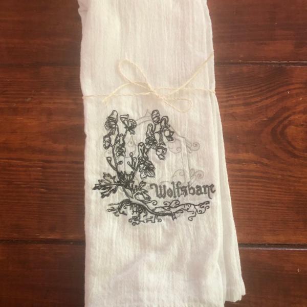 Flour Sack Towel- Wolfsbane picture