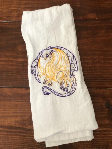 Flour Sack Towel - Dragon picture