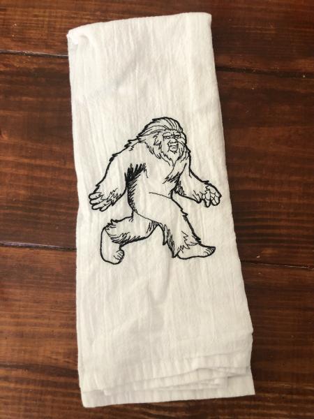 Flour sack towel - Bigfoot picture