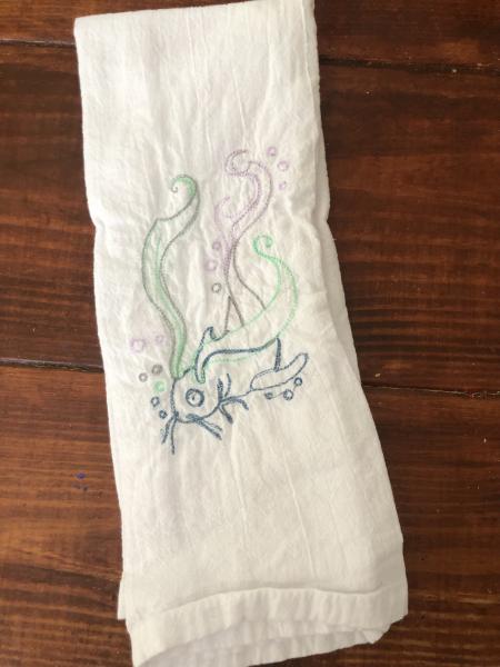 Flour Sack Towel - Bunny Fish picture