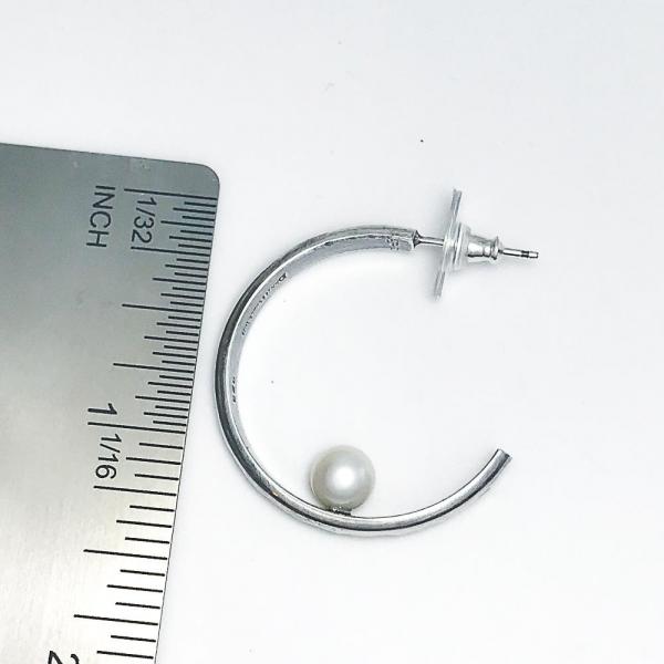 Floating Pearl Hoops picture
