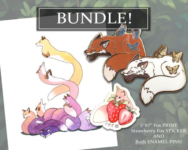 Fox BUNDLE! Signed picture