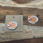 Don't tell me to SMILE - Trex Pin or Magnet
