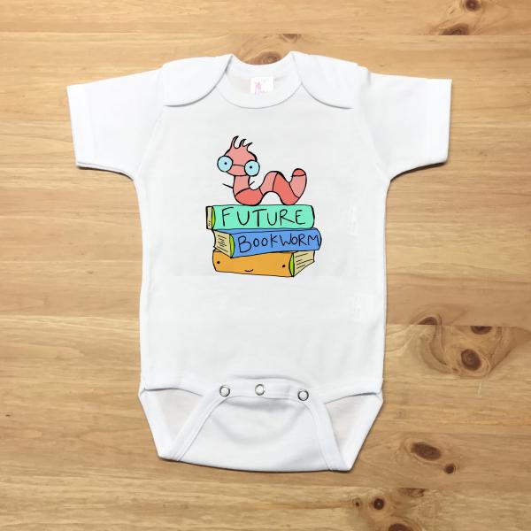 Future Bookworm Onesie