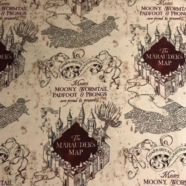 Harry Potter Marauders Map Skirt with POCKETS picture