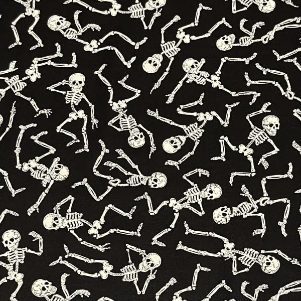 Glow in the Dark Dancing Skeletons Skirt with POCKETS picture
