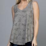 Dino Constellations Super Soft Printed Tank Tunic