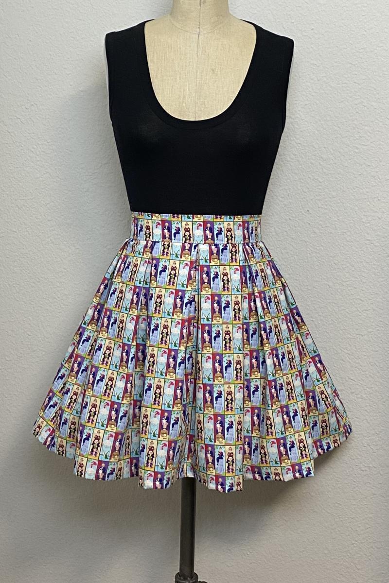 Haunted Mansion Stretching Portraits Skirt with POCKETS picture