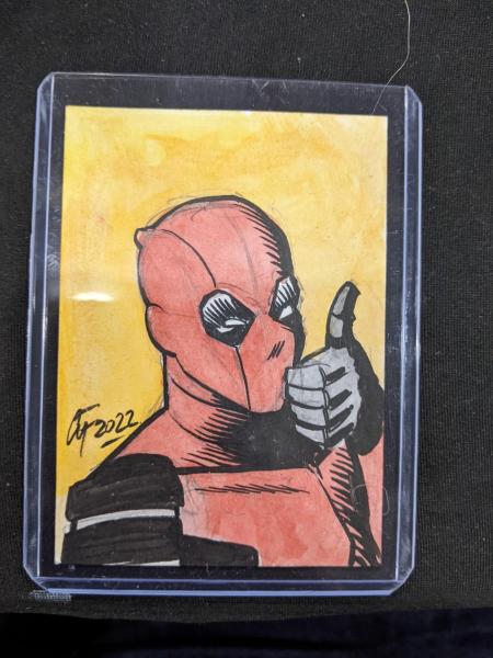 Custom Sketch Trading Card picture