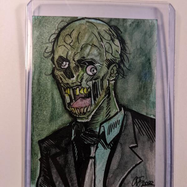 Custom Sketch Trading Card picture