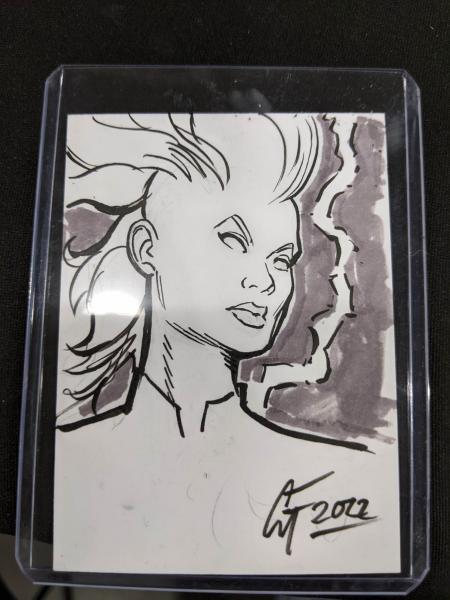 Custom Sketch Trading Card picture