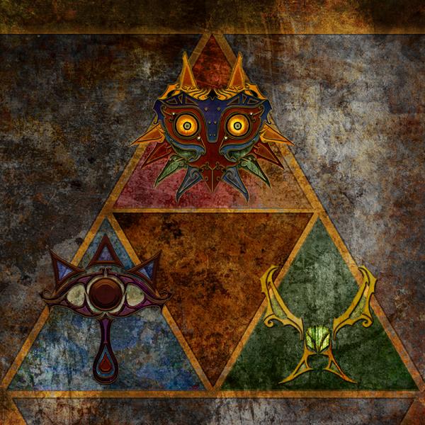 "Tri Force" Zelda Archival print