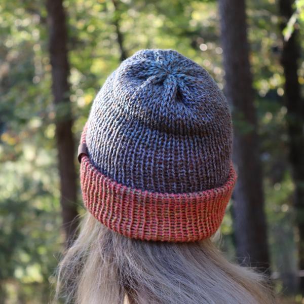 Knitted Reversible Beanie picture