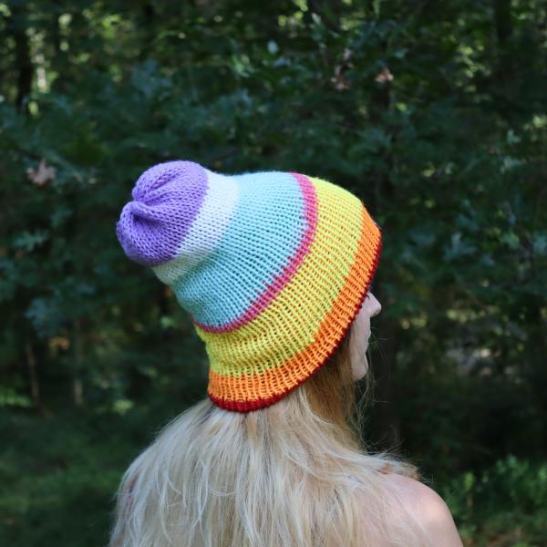 Knitted Reversible Beanie picture