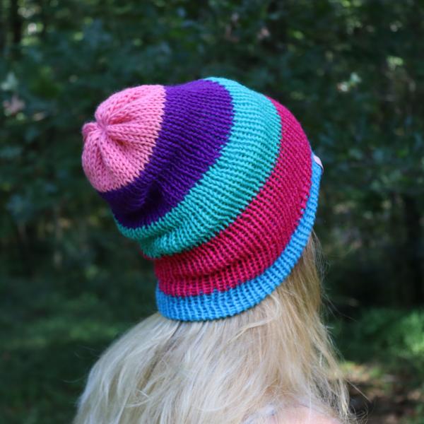 Knitted Reversible Beanie picture