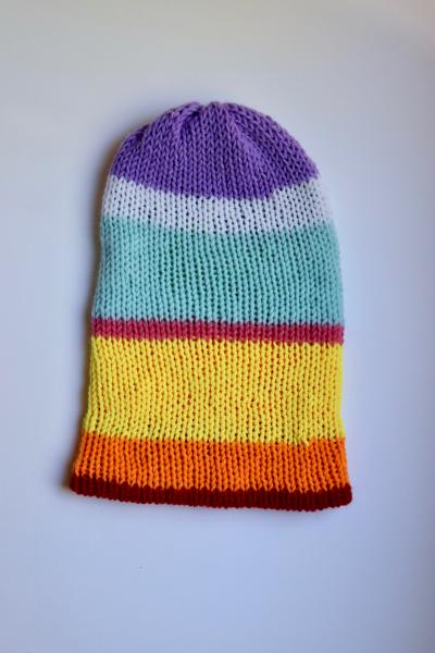 Knitted Reversible Beanie picture