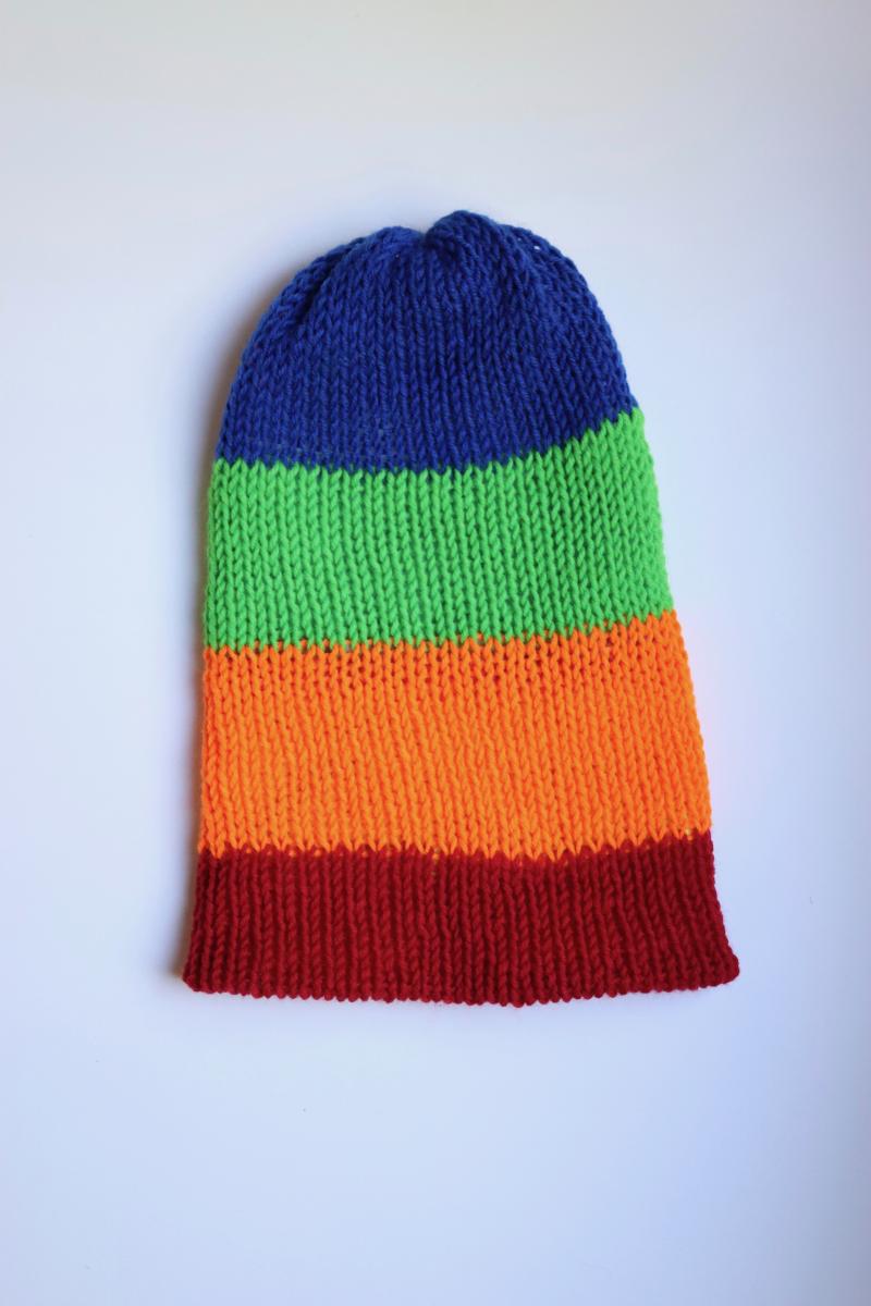 Knitted Reversible Beanie picture
