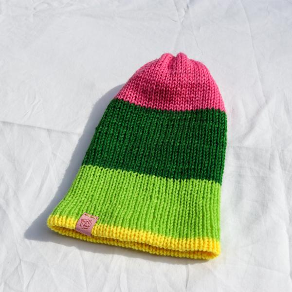 Knitted Reversible Beanie picture