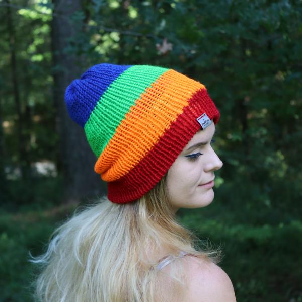 Knitted Reversible Beanie picture