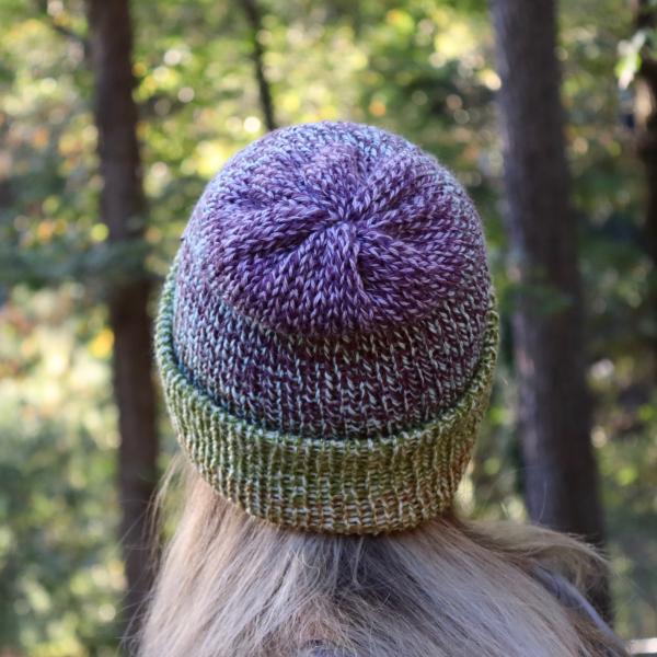 Knitted Reversible Beanie picture