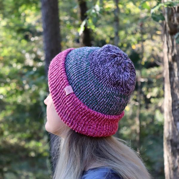 Knitted Reversible Beanie picture