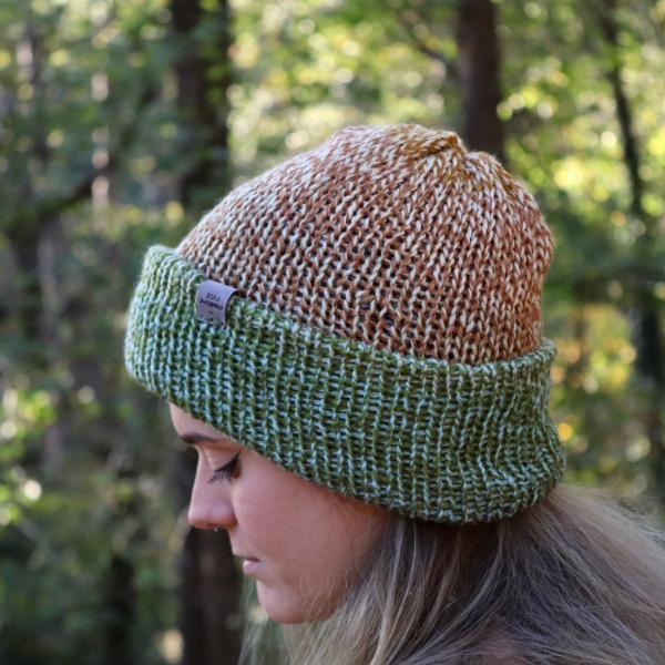 Knitted Reversible Beanie picture