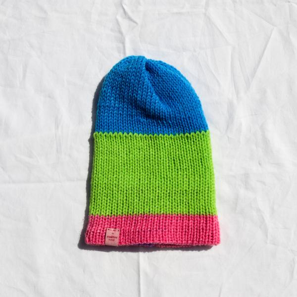 Knitted Reversible Beanie picture