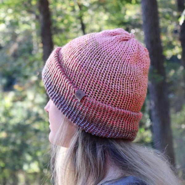 Knitted Reversible Beanie picture