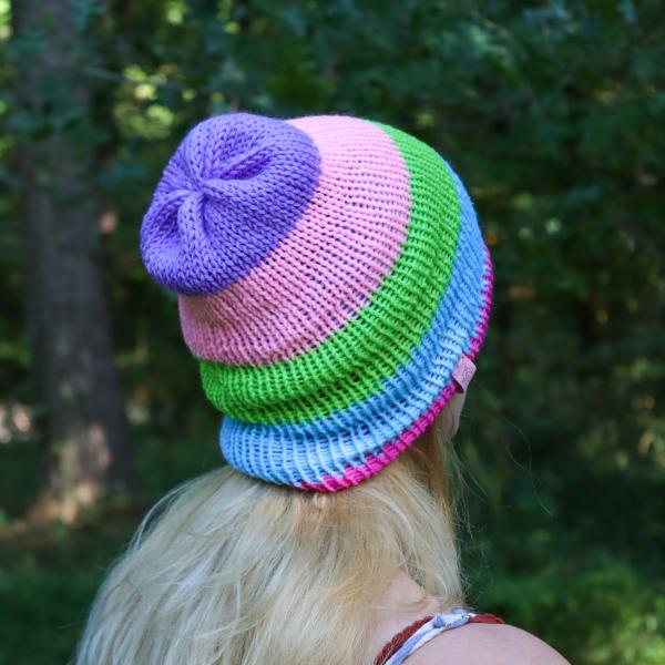 Knitted Reversible Beanie picture