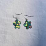 Flower Dangly Earrings