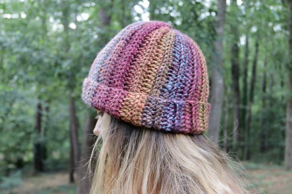 Crocheted Colorful Hat picture