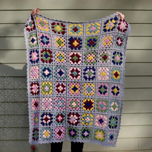 Granny Square Blanket