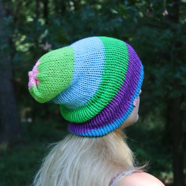 Knitted Reversible Beanie picture