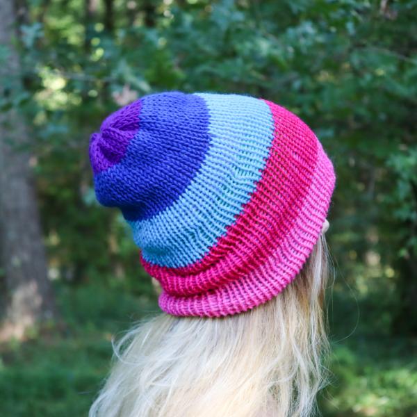 Knitted Reversible Beanie picture