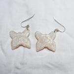 Glitter Butterfly Dangly Earrings