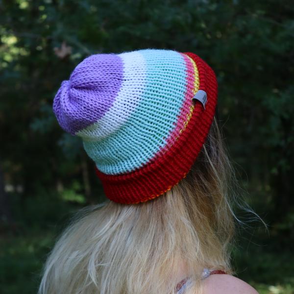 Knitted Reversible Beanie picture