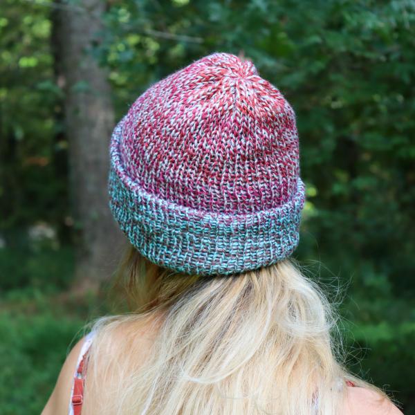 Knitted Reversible Beanie picture